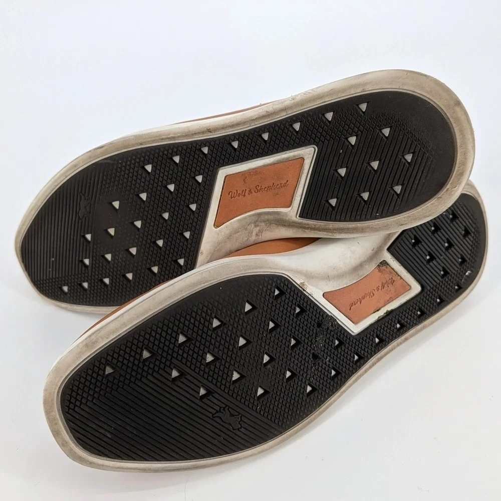 Wolf & Shepherd Crossover Victory Leather‎ Hybrid Dress Sneaker Brown 10M